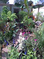 Bob Tridgett's winning garden at BBC Gardener of the Year 2007