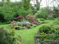 The Acer Garden at Oliver Ford Gardens, Durham, North East England