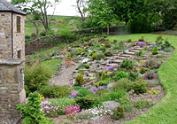 The Rock Garden at Oliver Ford Gardens, Durham, North East England